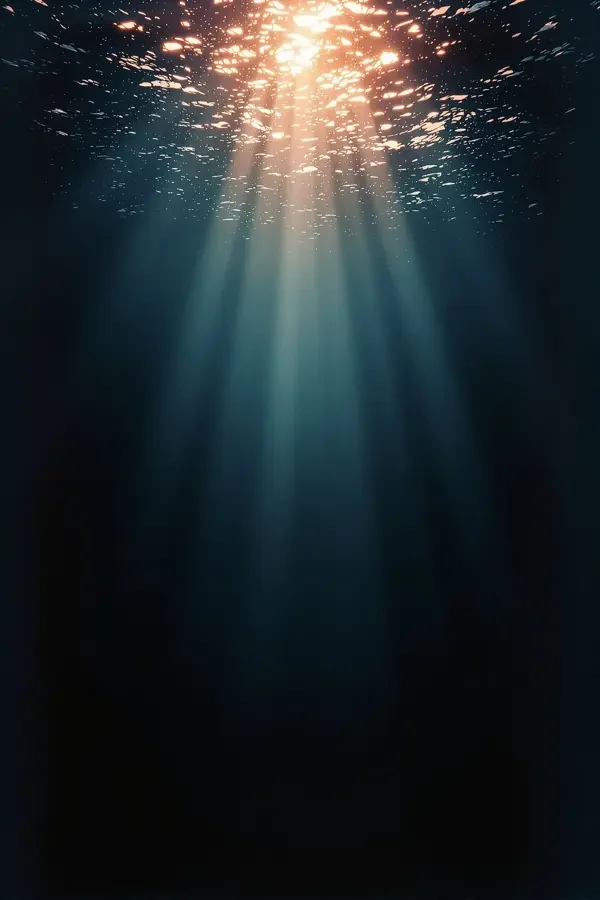 嫩草影院《深蓝纪元》竖版海报，自然 / 海洋